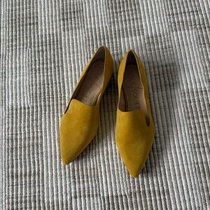 Sole Society Women's Yellow Flats NWOT